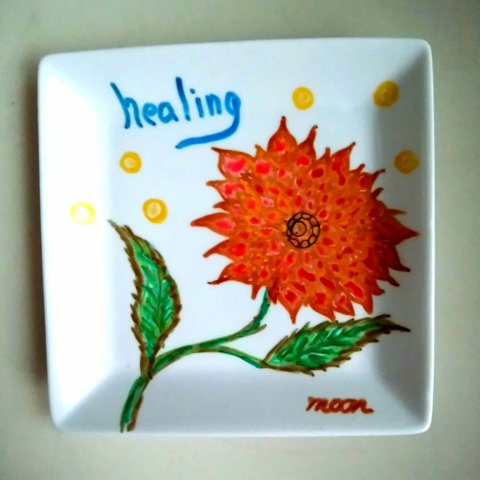 healing♡飾り皿♡スタンド付
