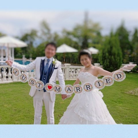 ガーランド☆JUST MARRIED