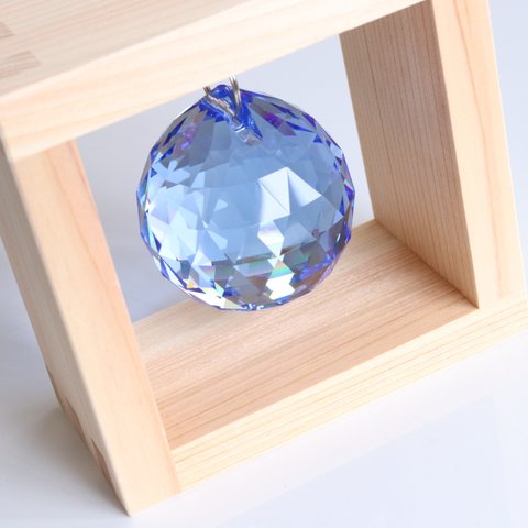 ≪置き型 L ｻｲｽﾞ≫枡サンキャッチャー40㎜(Blue sapphire)  