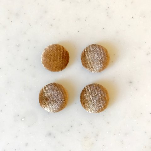 Brown Velour 16mm Cabochons