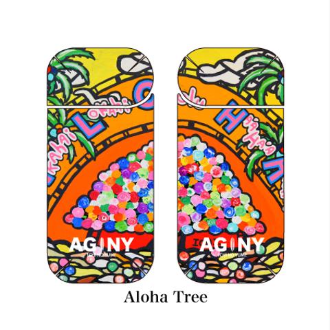   iQOS専用スキンシール 両面印刷  Aloha Tree