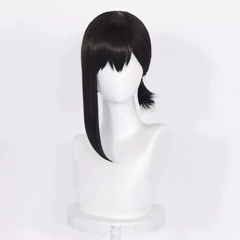 「ウィッグネット付き」コスプレかつら 東山コベニ チェンソーマン 公式髪型 ヘアピン付き 変装 コスプレグッズ 黒い短髪