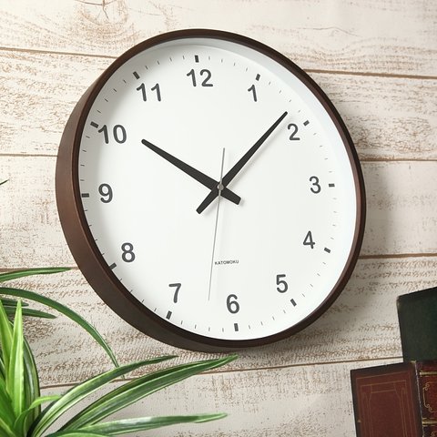 KATOMOKU plywood wall clock  km-35L