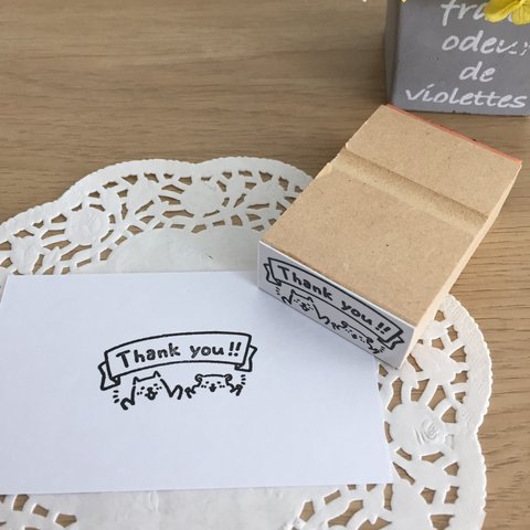 ThankYouはんこ（ハムちゃん）