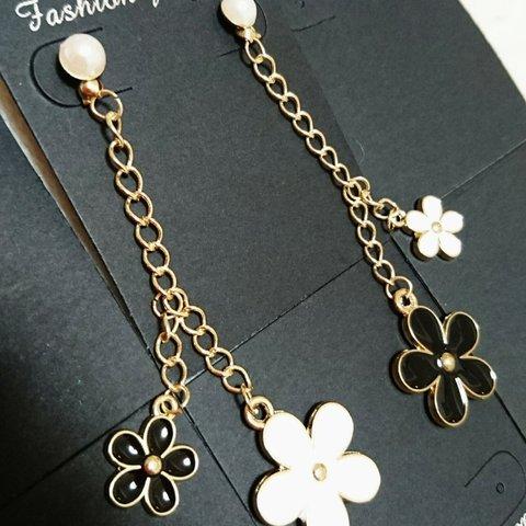 Flower&Perl ピアス