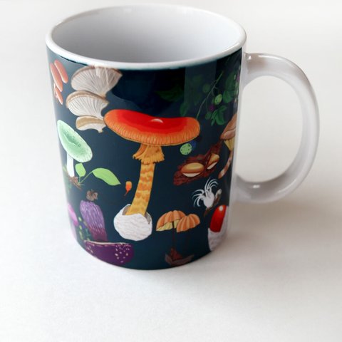 Mushrooming  陶器マグカップ