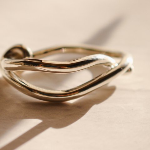 lip double finger ring