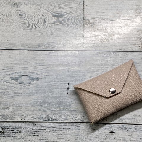 ✉L.A.N's  CCB  leather case ✉【牛革　ピンクベージュ系】