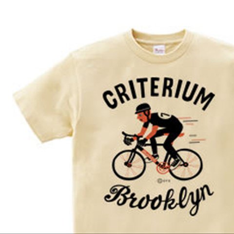 【再販】ブルックリン★自転車レース　WM～WL•S～XL Tシャツ【受注生産品】