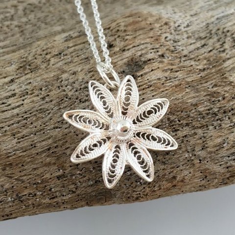 フィリグリー◇Flower◇SV Pendant 