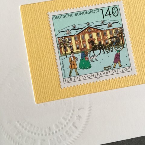 ちいさなartmuseum　germany　stamp