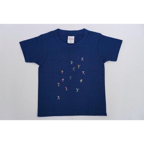 なかま②Tシャツ（子ども用）（2023アートTシャツ(daisuke)）