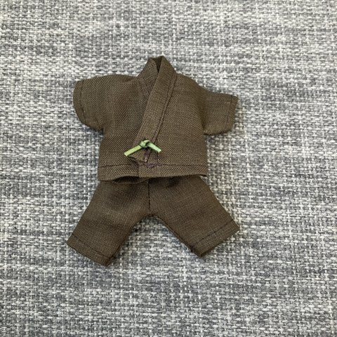 オビツ11 上質な麻の甚平　khaki