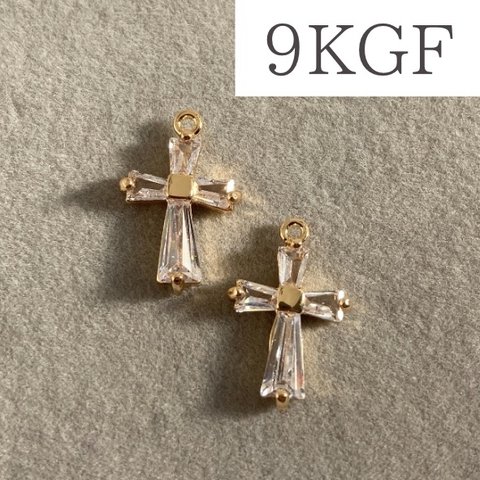 【9KGF】クロス 十字架 チャーム 