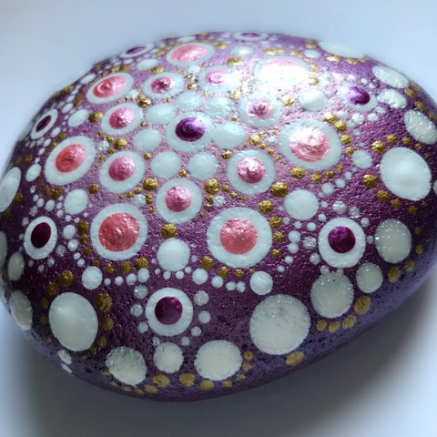 stone art ピンク