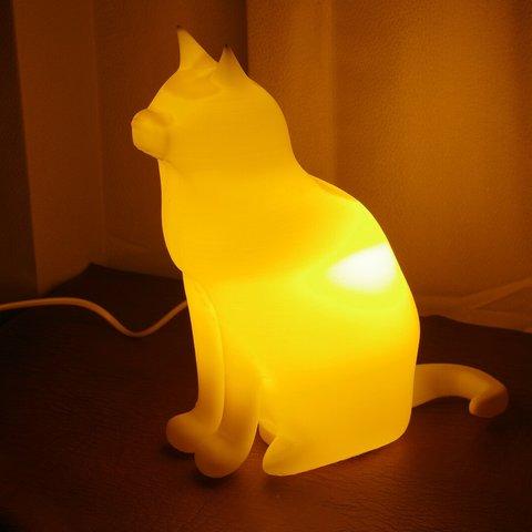#36 猫ランプ