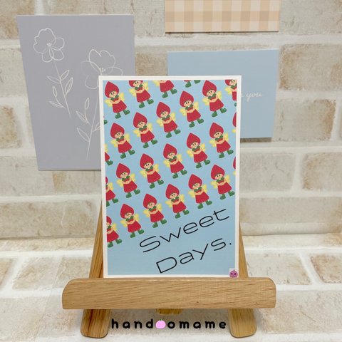 ⛄️冬カード「Sweet Days.」