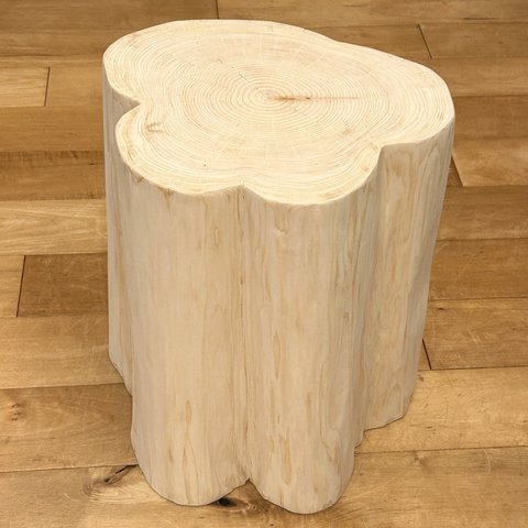 Hinoki Wood Stool No.636