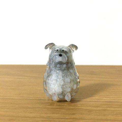 【犬オーダー作品例】シュナウザー　ひょうたんベース型　02