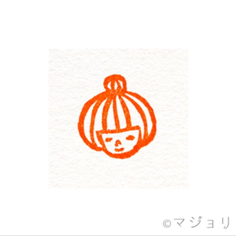 消しゴムはんこ『てつこ』