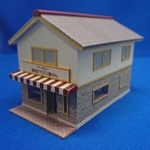◆オリジナル店舗建築模型07◆スケール1/150 Nゲージ　雑貨　鉄道模型