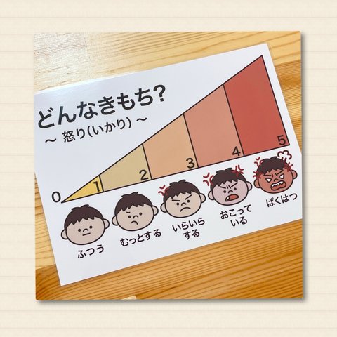 どんな気持ち？【男の子】　視覚支援　発達支援