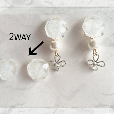 ［2way］ice showピアス