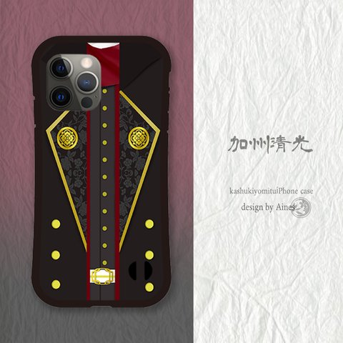 刀剣乱舞　加州清光イメージ　iPhoneグリップケース　NO.8