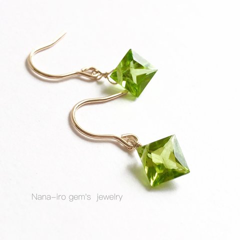 14kgf peridot pierce