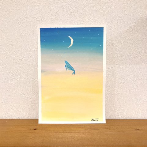 月夜の鯨
