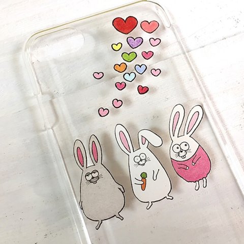 うさぎ　スマホケース