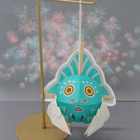 ★☆期間限定200円引☆★【 金魚ねぷた 】 空色 クリアケース 入り / ご当地 グッズ プレゼント にも