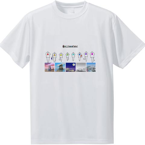 限定販売　手描き風景スケッチTシャツ（石川の風景スケッチ）