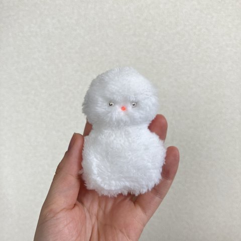 ぬいぐるみ　雪だるま