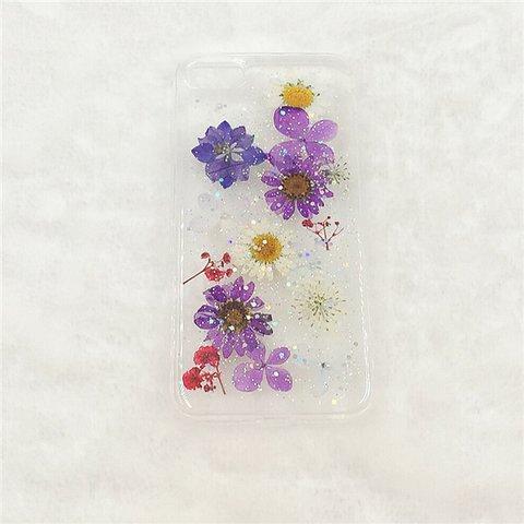 春の花物語 押し花ケースiphone7/iphone7プラスiphone8/iphone6/iPhonex/iphone6Plusスマホケース