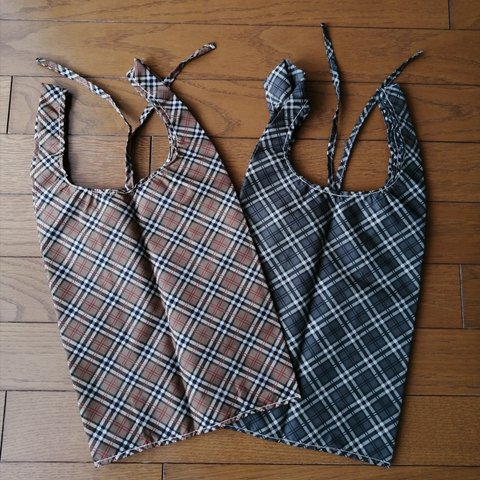 お買い物エコバッグ(２枚セット)