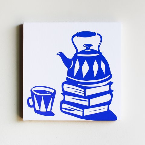 Little Tea Break ファブリック/アートパネル