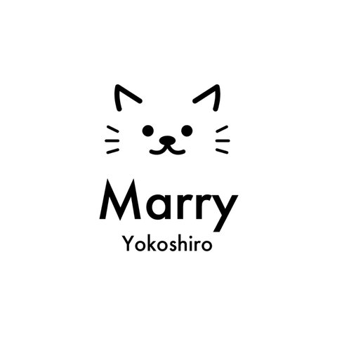 ねこちゃんのロゴ