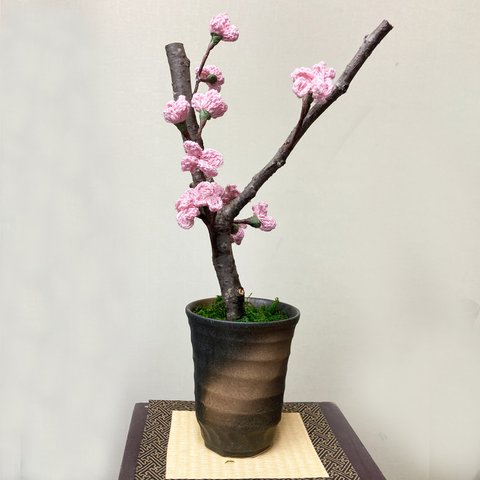 桜盆栽 造花 フェイクフラワー