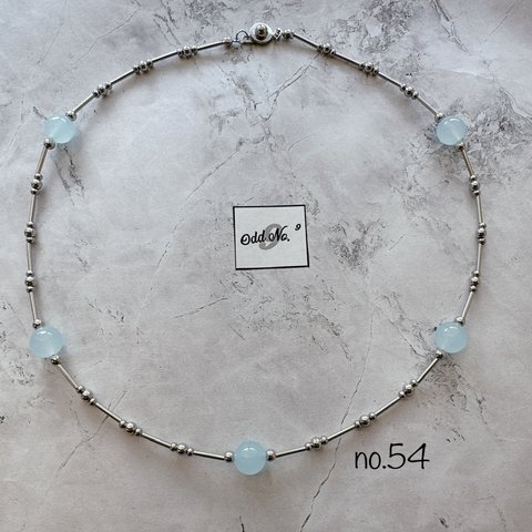 no.54   jade  necklace（blue）