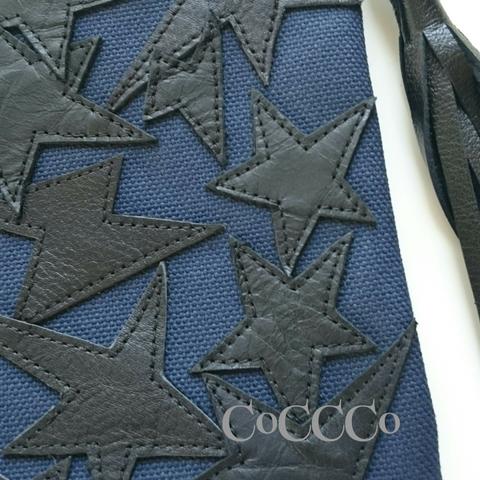 ROCK☆STAR CLUTCH BAG ネイビー