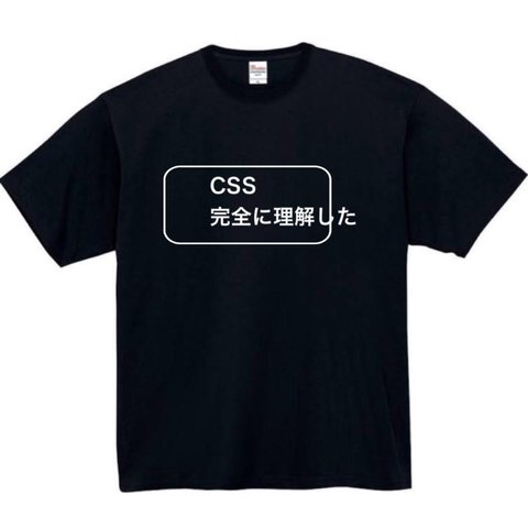 【半袖/長袖】【全サイズ無料】 css 完全に理解した おもしろTシャツ パロディ tシャツ 面白tシャツ 半袖 長袖 プレゼント　ギフト　ふざけ　メンズ