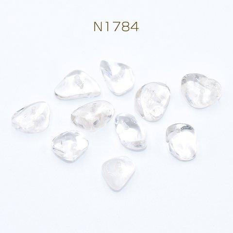 N1784 30個  高品質天然石ビーズ 不規則型 クリスタルクォーツ  3×【10ヶ】 