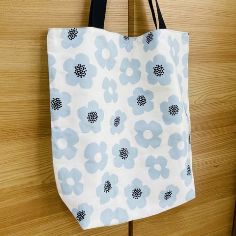 花柄 鞄 カバン 肩掛け レッスンbag エコバッグ