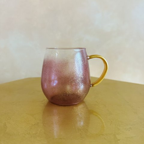 okinawan nature colors(water pink)/ ビールジョッキ/耐熱マグカップ(1個)360ml