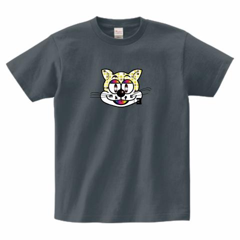 nkfE:3/Tシャツ/タイル柄イエロー/レインボー/ユニセックス/メンズ/レディース/カップル/お揃いコーデ/ペア