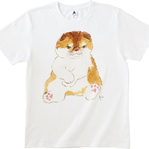 【送料無料】ブサカワネコ＊プリントTシャツ