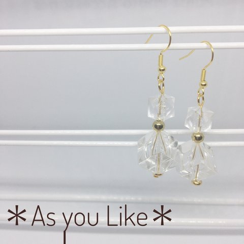 クリスタル🧊ピアス