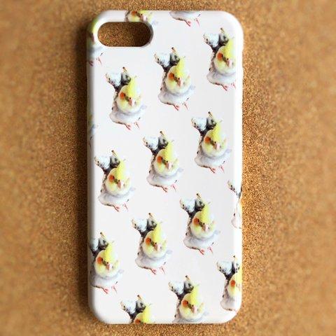 ☆愛鳥さんのパターンで作る☆　My bird スマホケース（ハードタイプ）