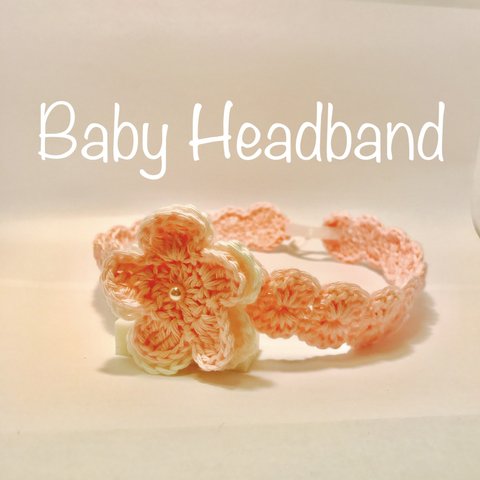 再販6 Flower Baby Headband(赤ちゃん用ヘアバンド)